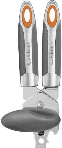 Cuisinart Can Opener with Orange Accent and Soft-Grip Handle