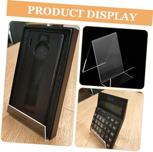 Modern Acrylic Book Rack for Easel and Desk Display