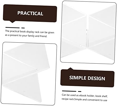 BCOATH X-Shaped Book Holder Stand for Reading