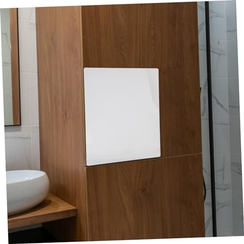 PRETYZOOM Non-Breakable Self-Adhesive Wall Mirror for Vanity