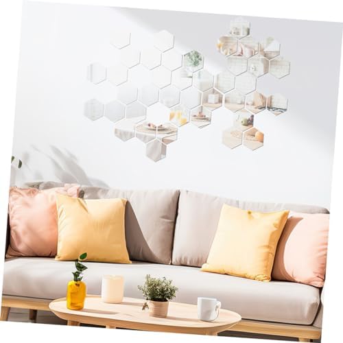 Cabilock Vanity Mirror Wall Adhesive Acrylic Sticker 24 Pack