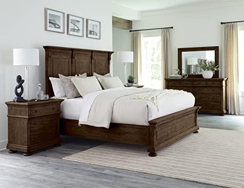 Hekman Wall Mirror Java Finish Solid Wood Durable