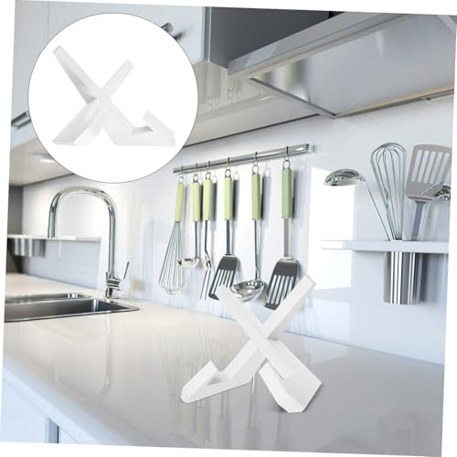 X Shape Wooden Cookbook Stand for Kitchen