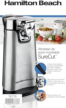 Hamilton Beach Can Opener Model 76778 - Manual