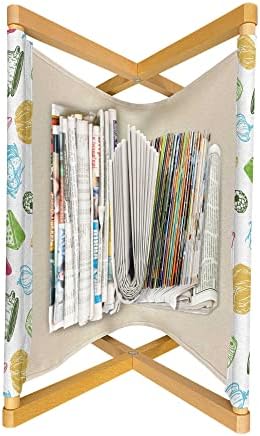 Lunarable Vegetables Magazine Book Holder 22x19 Multicolor