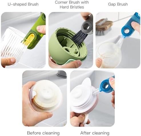 3 in 1 Multifunctional Cleaning Brush Set