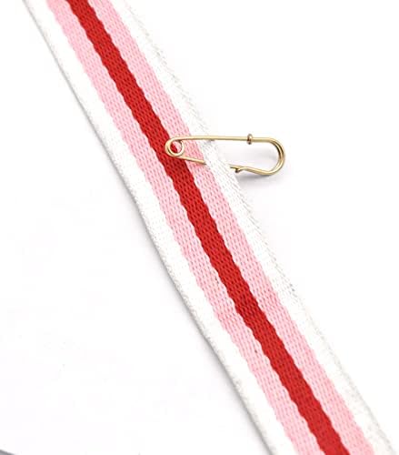 30mm Gold Safety Pin Brooch Bulk for Crafts and Decorations