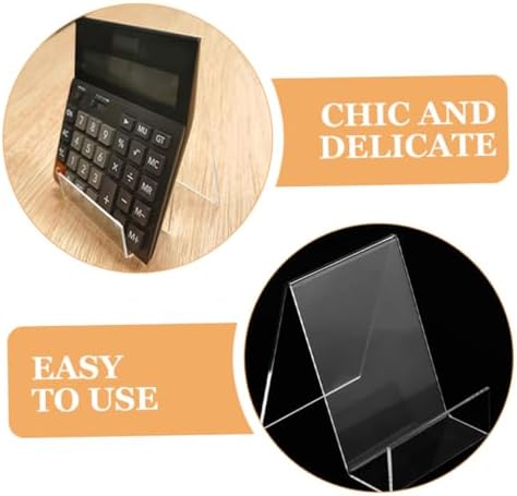 Modern Acrylic Book Rack for Easel and Desk Display