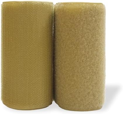 Lakesstory 4 Inch Beige Hook Loop Tape Set