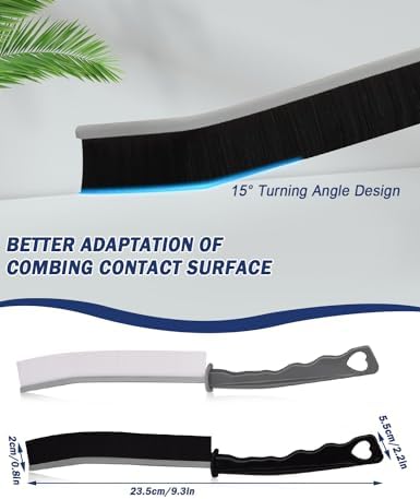 CAPHONT Crevice Cleaning Brush 6PCS Hard Bristle Gap Tool