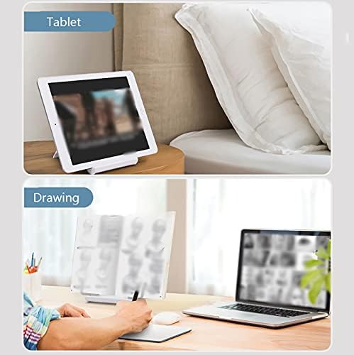 Yuidaaavzz Mini Folding Book Stand with Adjustable Angle