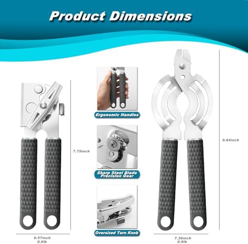 ISZW 2Pack Manual Heavy Duty Can Opener