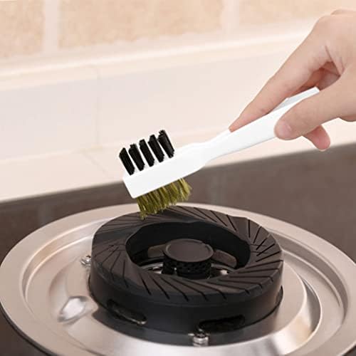 SOLUSTRE Double Sided Brush for Gas Stove Cleaning