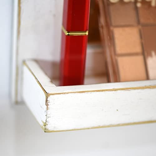 Funerom Farmhouse Wall Mirror with Shelf