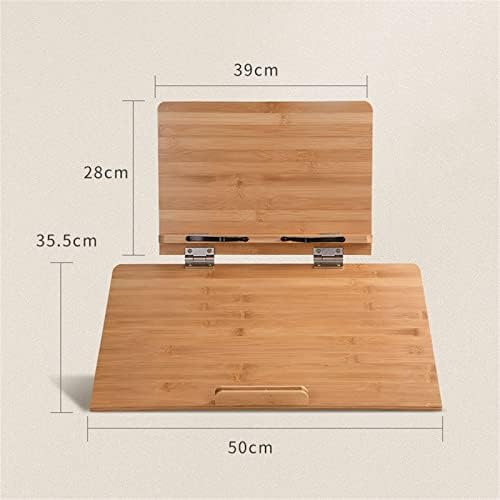 Adjustable Book Stand for Cookbooks Textbooks Tablets and More