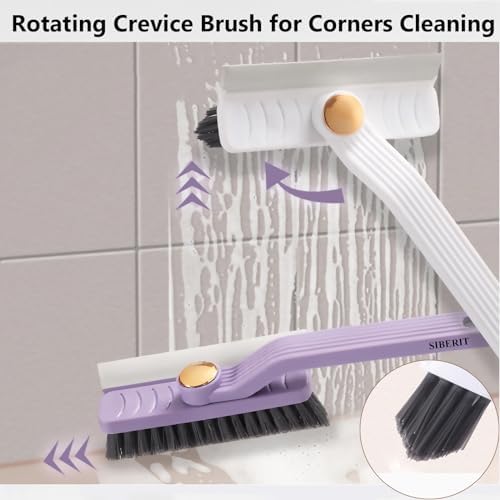SIBERIT Multi-Function Rotating Crevice Cleaning Brush