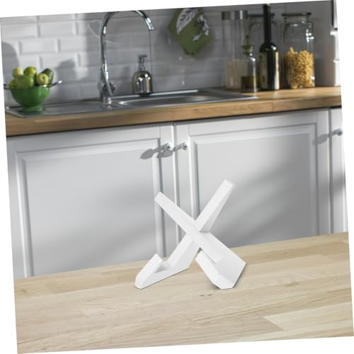 X Shape Wooden Cookbook Stand for Kitchen