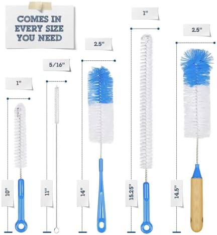 Fermentaholics 5 Tool Takedown Cleaning Brush Set 1