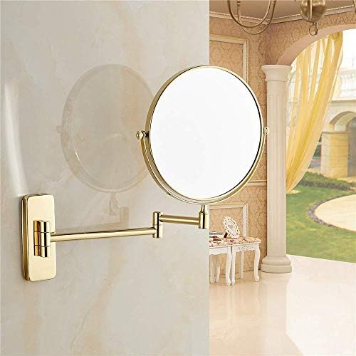 LZHIANG 8 Inch Adjustable Magnifying Wall Mirror