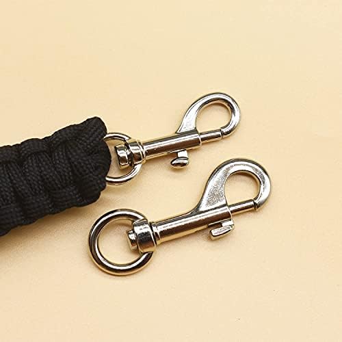 10pcs 18 Inch Swivel Snap Hook Buckles Silver