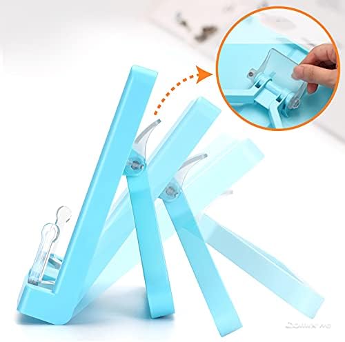 Adjustable Book Stand for Reading Kitchen and Office Use White