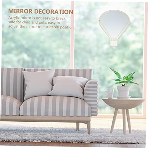 Mobestech Acrylic Mirror Wall Decor Sticker