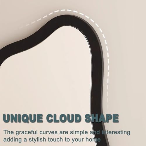 LTSRLL Cloud Shape Wall Mirror for Bathroom and Bedroom
