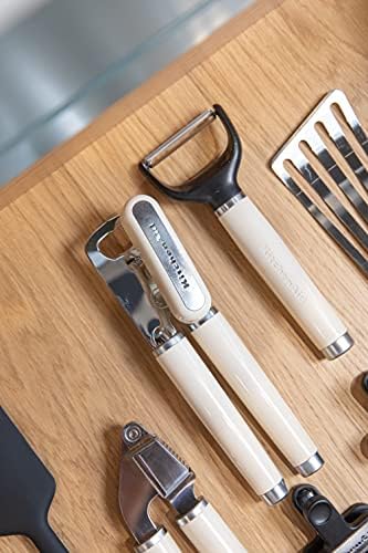 KitchenAid Tin Opener with Bottle Opener Almond Cream