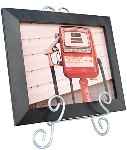 Heavy Duty Silver Curved Book Stand