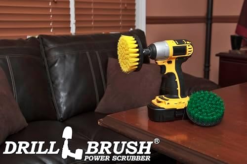 Drillbrush Cleaning Brush Combo Set for Kitchen and Bath