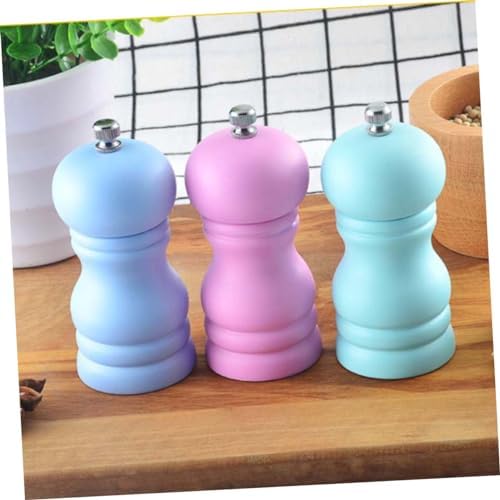 KICHOUSE Manual Pepper Wooden Mill with Ceramic Core