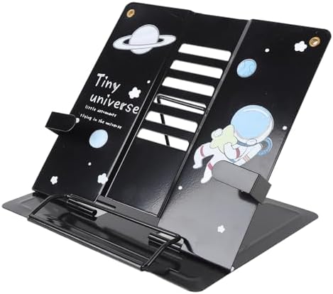 Adjustable Book Holder with Exquisite Pattern Design