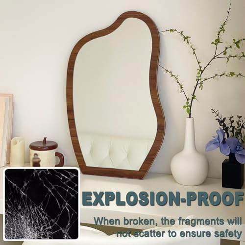 LTSRLL Cloud Shape Wall Mirror for Bathroom and Bedroom