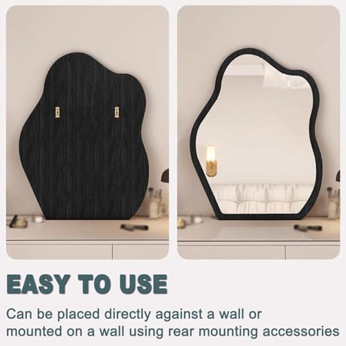 LTSRLL Cloud Shape Wall Mirror for Bathroom and Bedroom