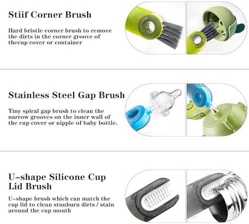 3 in 1 Multifunctional Cleaning Brush Set