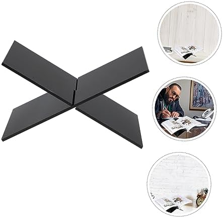 1 Set Acrylic Kitchen Counter Book Display Stand