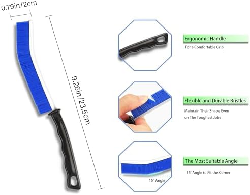 ZHILIN5A 4 Pcs Crevice Cleaning Brush Set