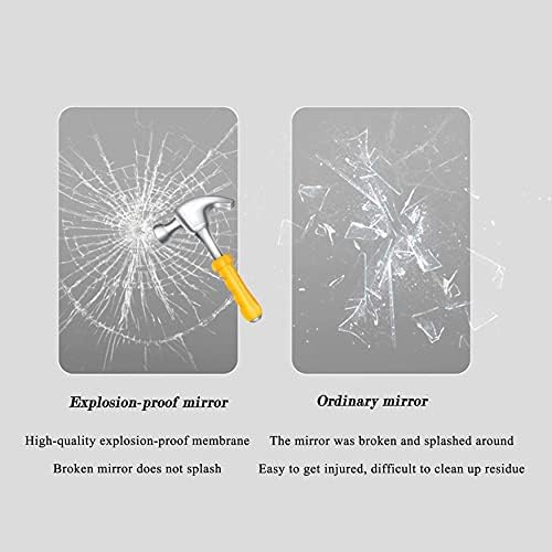 Round LED Bathroom Mirror with Touch Switch and Anti-Fog Light