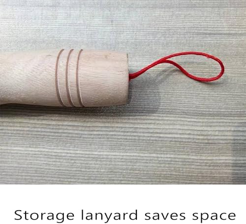 XINNAI Bamboo Brush with Long Handle for Kitchen Cleaning