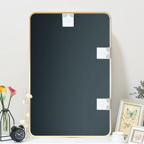 TZUFA Rectangle Wall Mirror - Gold 40x60CM157x236IN 1