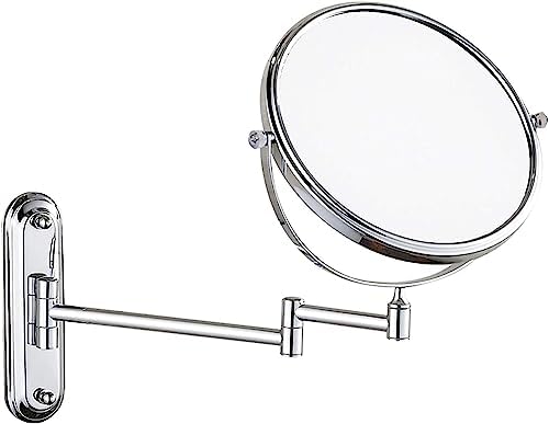 Bleslin Makeup Mirrors with 3X Magnification 8 Inch Brass Vanity Mirror