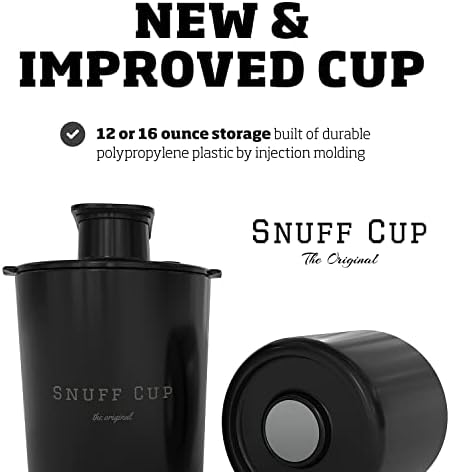 Snuff Cup Pro Spittoon with Can Opener and Storage