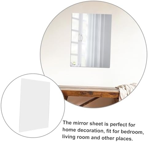 Self Adhesive Acrylic Makeup Mirror for Home Decor