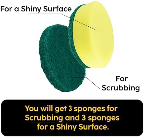SYNOSHI 12-Piece Replaceable Brush Set
