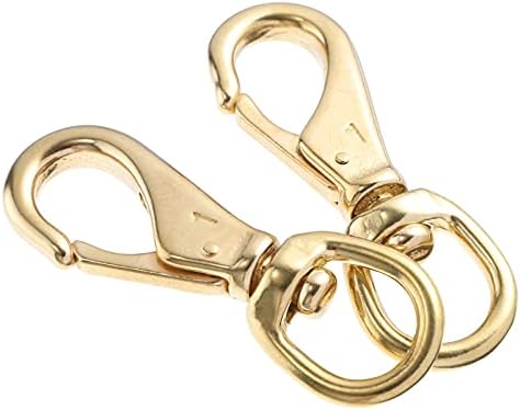 ULTECHNOVO Heavy Duty Swivel Clasps 2 Pcs Keychain Clips Buckles