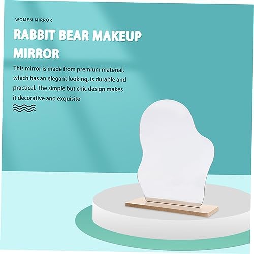 Cabilock Vanity Mirror with Stand for Women