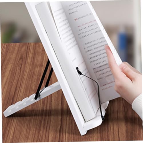 VILLFUL Handmade Wood Book Stand for Cookbooks and Textbooks