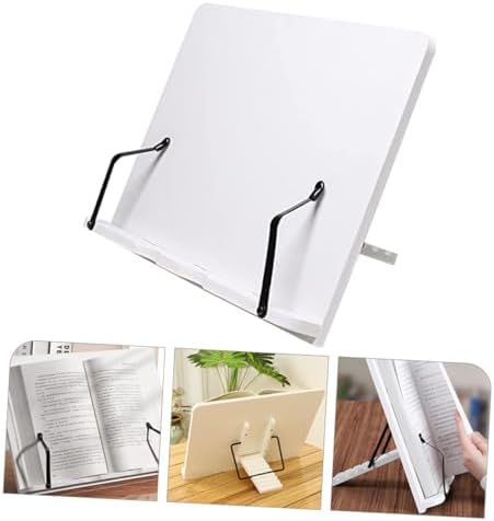 VILLFUL Handmade Wood Book Stand for Cookbooks and Textbooks