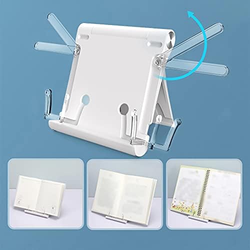 Yuidaaavzz Mini Folding Book Stand with Adjustable Angle
