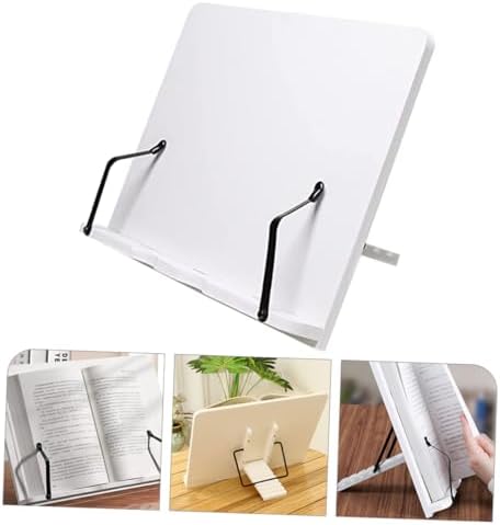 Adjustable Wooden Book Stand for Desk Reading Display